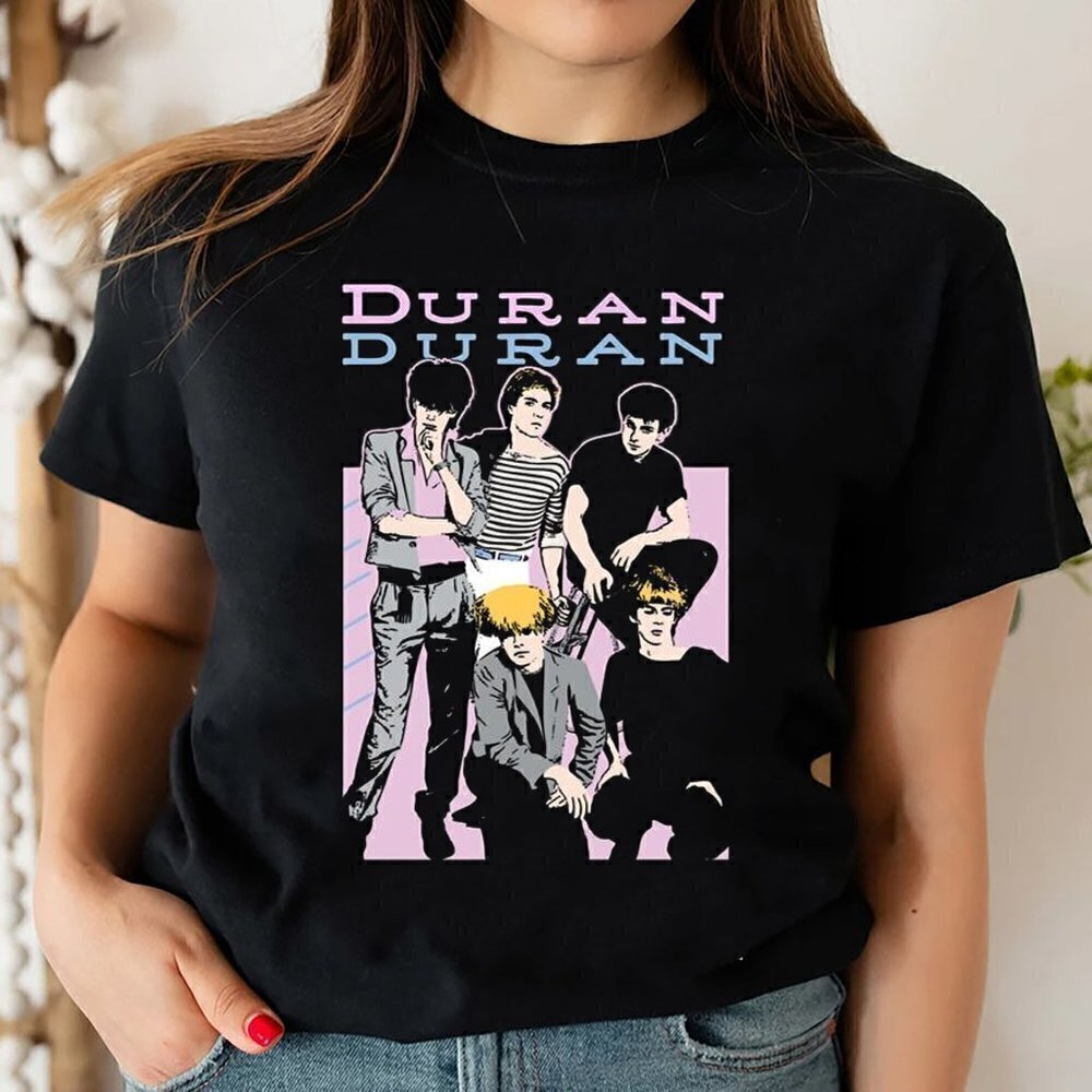 Duran Band Cool Love You Album Art Pop Rock Graphic T-Shirt